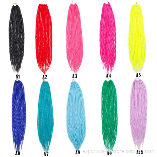 Ombre Colore Synthetic Jumbo Braiding Hair With Private Label Wholesale Crochet Box Braid Hair